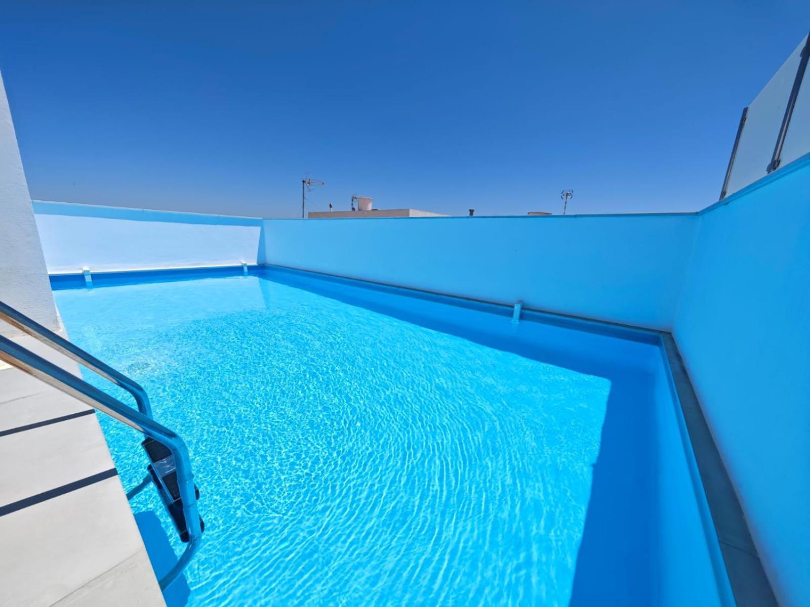 Apartamento Nuevo En Planta Baja A Con Piscina Y Solarium Barbate Esterno foto